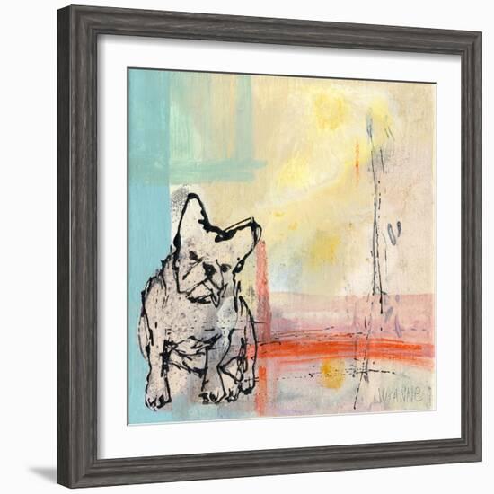 French Bulldog-Wyanne-Framed Giclee Print