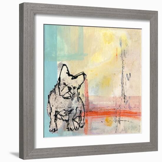 French Bulldog-Wyanne-Framed Giclee Print