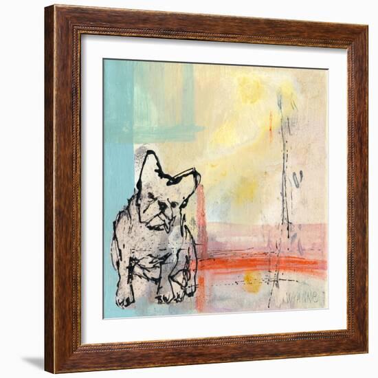 French Bulldog-Wyanne-Framed Giclee Print