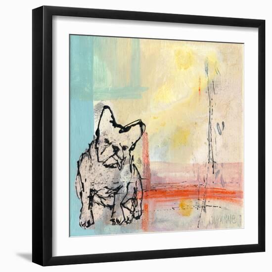 French Bulldog-Wyanne-Framed Giclee Print