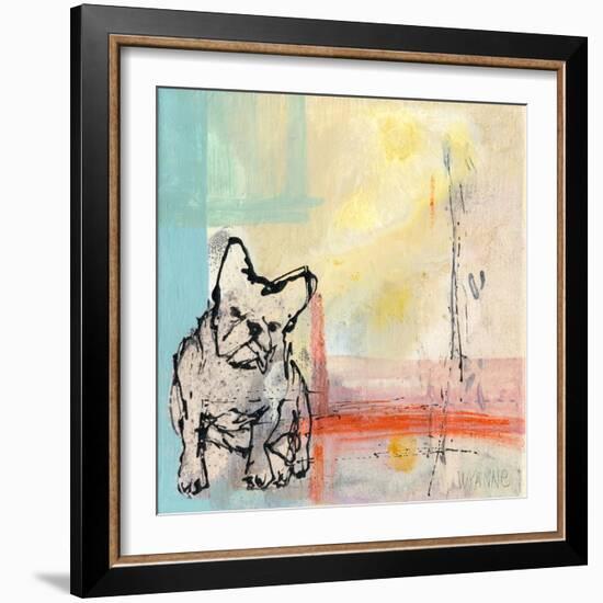 French Bulldog-Wyanne-Framed Giclee Print