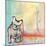 French Bulldog-Wyanne-Mounted Giclee Print