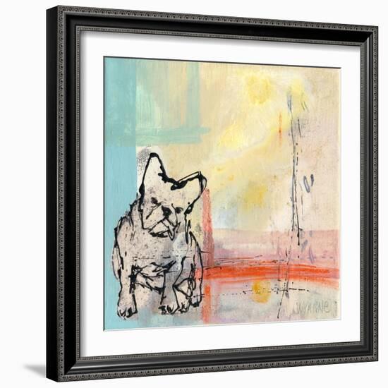 French Bulldog-Wyanne-Framed Giclee Print