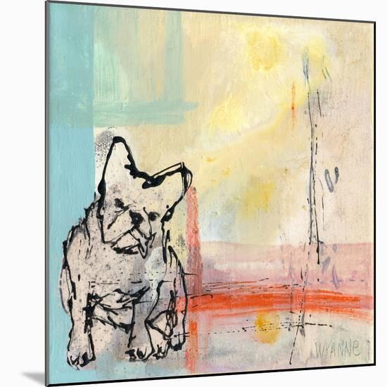 French Bulldog-Wyanne-Mounted Giclee Print