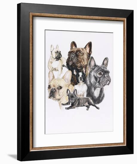 French Bulldog-Barbara Keith-Framed Giclee Print