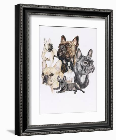 French Bulldog-Barbara Keith-Framed Giclee Print