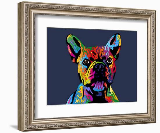 French Bulldog-Michael Tompsett-Framed Art Print