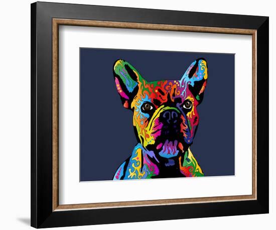 French Bulldog-Michael Tompsett-Framed Art Print