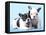 French Bulldogs Puppy-Lilun-Framed Premier Image Canvas