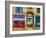 French Butcher Shop Montmartre-Marilyn Dunlap-Framed Art Print