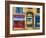 French Butcher Shop Montmartre-Marilyn Dunlap-Framed Art Print