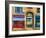 French Butcher Shop Montmartre-Marilyn Dunlap-Framed Art Print