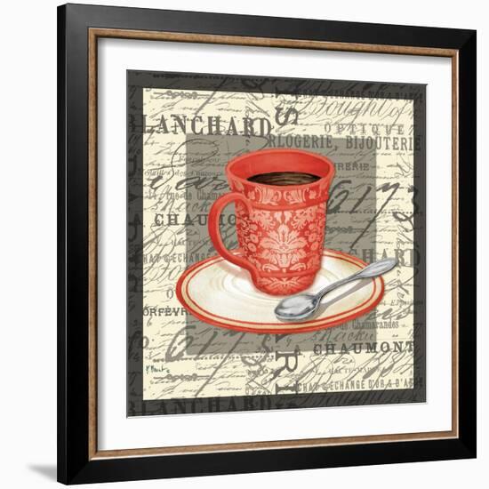 French Cafe II-Paul Brent-Framed Art Print