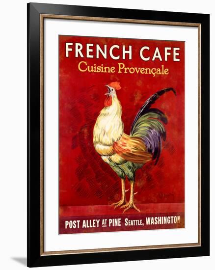 French Cafe, Seattle, Washington-Unknown Unknown-Framed Giclee Print