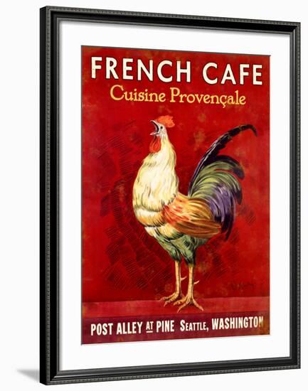 French Cafe, Seattle, Washington-Unknown Unknown-Framed Giclee Print