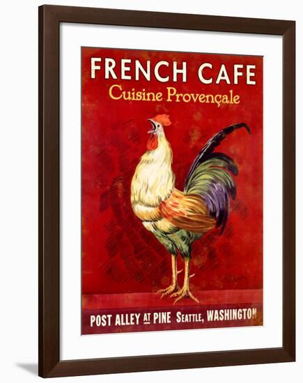 French Cafe, Seattle, Washington-Unknown Unknown-Framed Giclee Print