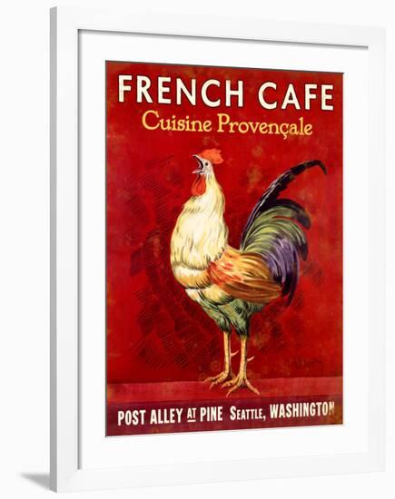 French Cafe, Seattle, Washington-Unknown Unknown-Framed Giclee Print