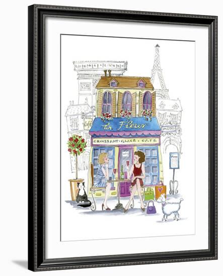 French Cafe-Kate Mawdsley-Framed Giclee Print