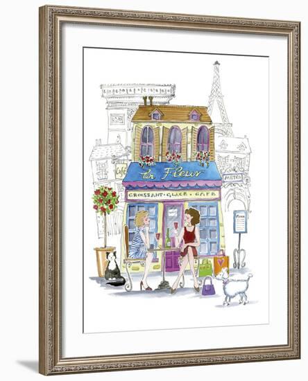 French Cafe-Kate Mawdsley-Framed Giclee Print