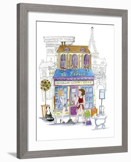 French Cafe-Kate Mawdsley-Framed Giclee Print