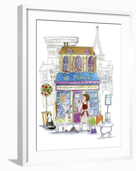 French Cafe-Kate Mawdsley-Framed Giclee Print
