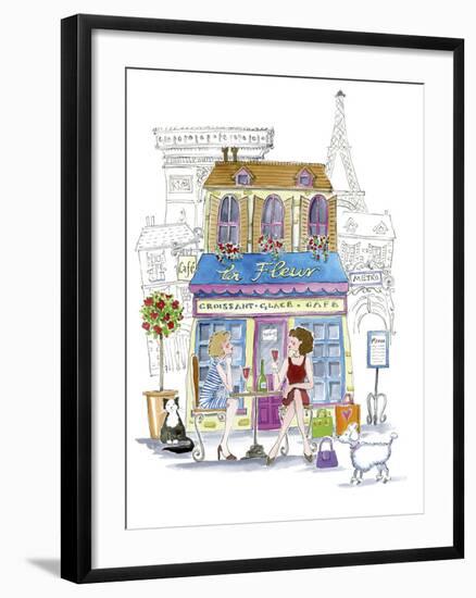French Cafe-Kate Mawdsley-Framed Giclee Print