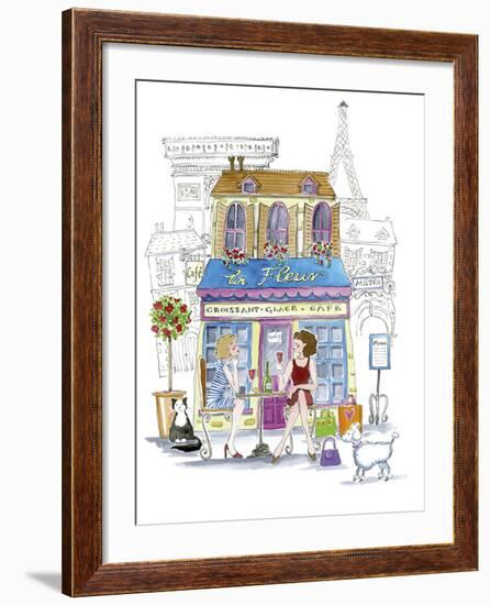 French Cafe-Kate Mawdsley-Framed Giclee Print