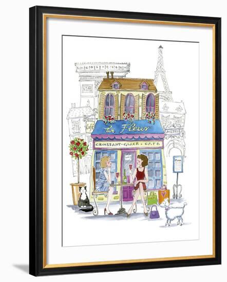 French Cafe-Kate Mawdsley-Framed Giclee Print