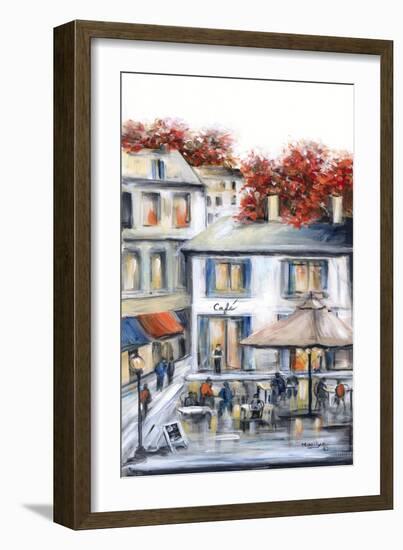 French Cafe-Marilyn Dunlap-Framed Art Print