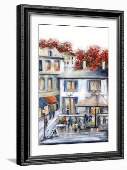 French Cafe-Marilyn Dunlap-Framed Art Print