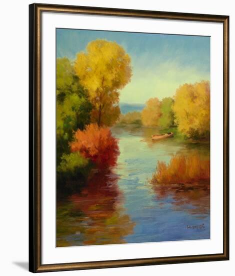 French Canal I-Karen Dupré-Framed Art Print