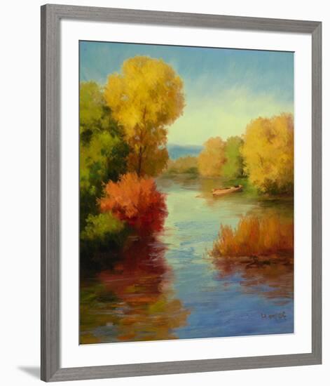 French Canal I-Karen Dupré-Framed Art Print