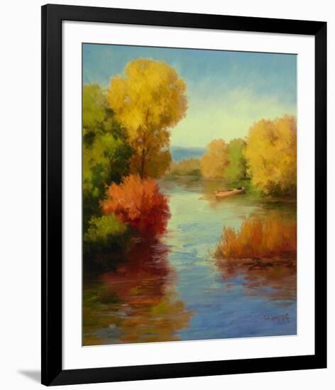 French Canal I-Karen Dupré-Framed Art Print