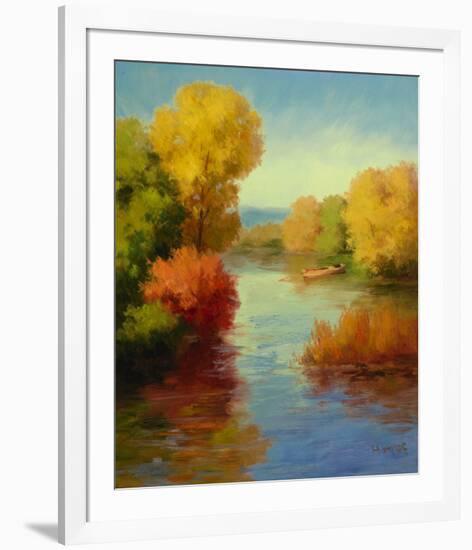 French Canal I-Karen Dupré-Framed Art Print