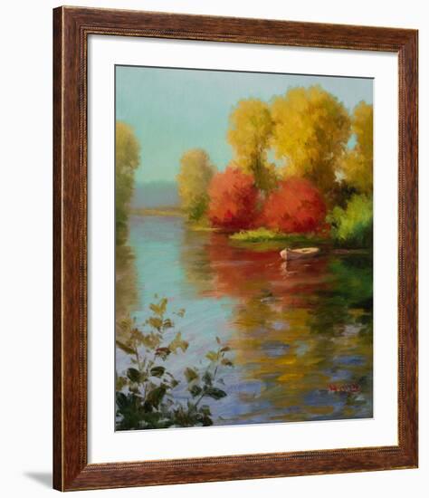 French Canal II-Karen Dupré-Framed Art Print