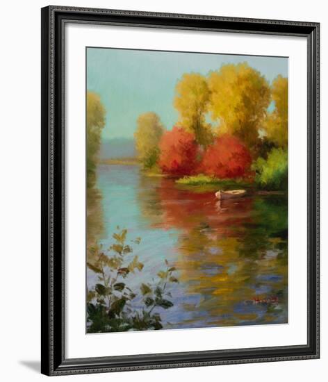 French Canal II-Karen Dupré-Framed Art Print