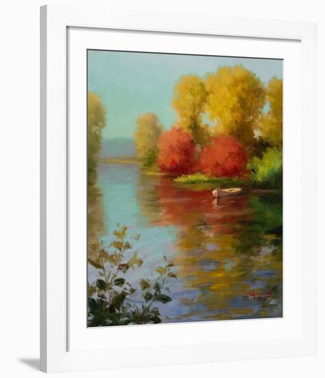 French Canal II-Karen Dupré-Framed Art Print