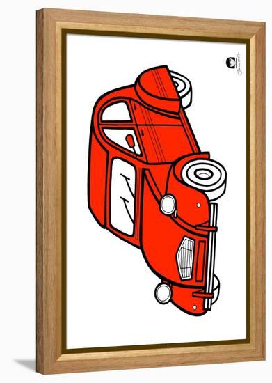 French Car-Jane Foster-Framed Stretched Canvas