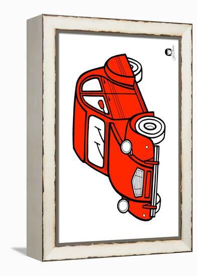 French Car-Jane Foster-Framed Stretched Canvas