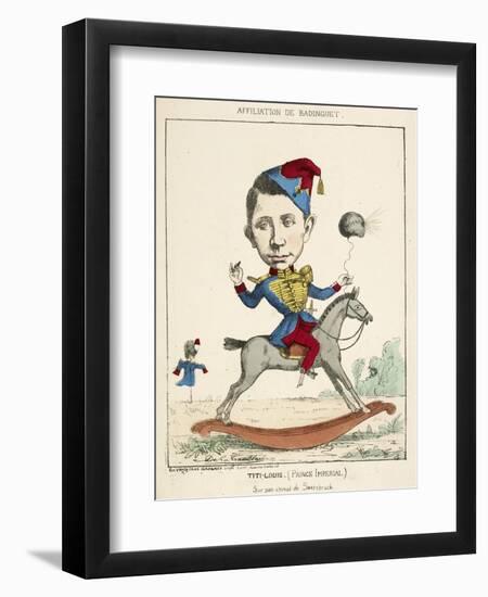 French Caricature - Titi-Louis-null-Framed Giclee Print