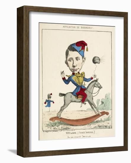 French Caricature - Titi-Louis-null-Framed Giclee Print