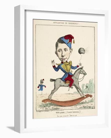 French Caricature - Titi-Louis-null-Framed Giclee Print