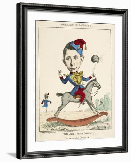 French Caricature - Titi-Louis-null-Framed Giclee Print