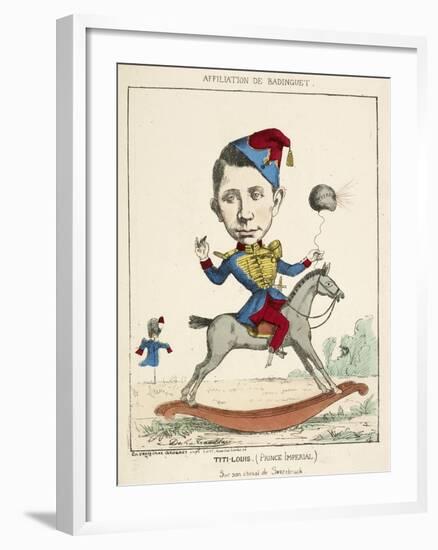 French Caricature - Titi-Louis-null-Framed Giclee Print