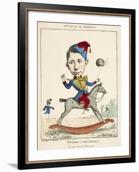 French Caricature - Titi-Louis-null-Framed Giclee Print