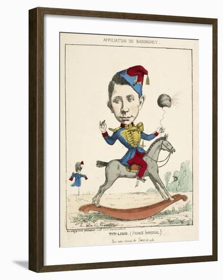 French Caricature - Titi-Louis-null-Framed Giclee Print