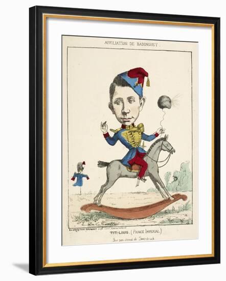 French Caricature - Titi-Louis-null-Framed Giclee Print