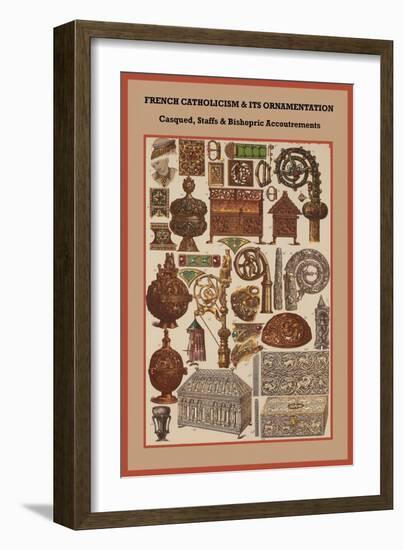 French Catholicism and its Ornamentation-Friedrich Hottenroth-Framed Art Print