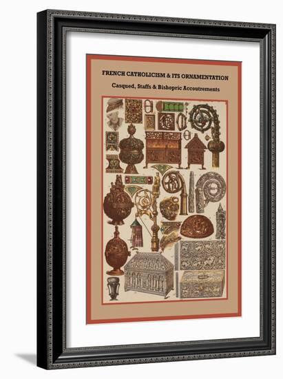 French Catholicism and its Ornamentation-Friedrich Hottenroth-Framed Art Print