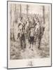 French Cavalry Traveling Through Woods with Guide-Jean-Louis Ernest Meissonier-Mounted Giclee Print